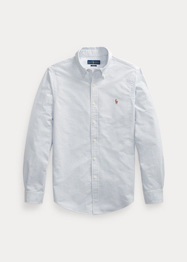 Men's Polo Ralph Lauren Slim Fit Oxford Shirt | 094856EXO